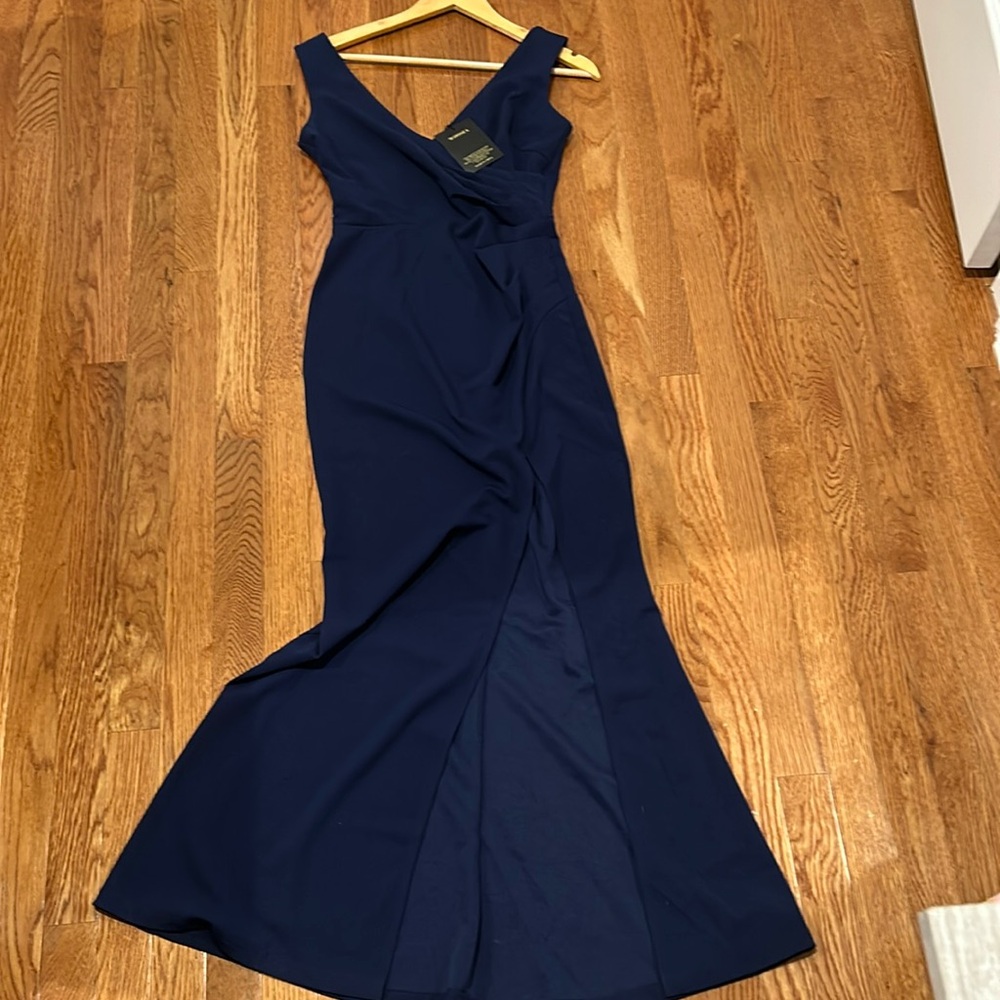 Navy Evening Wear Dress